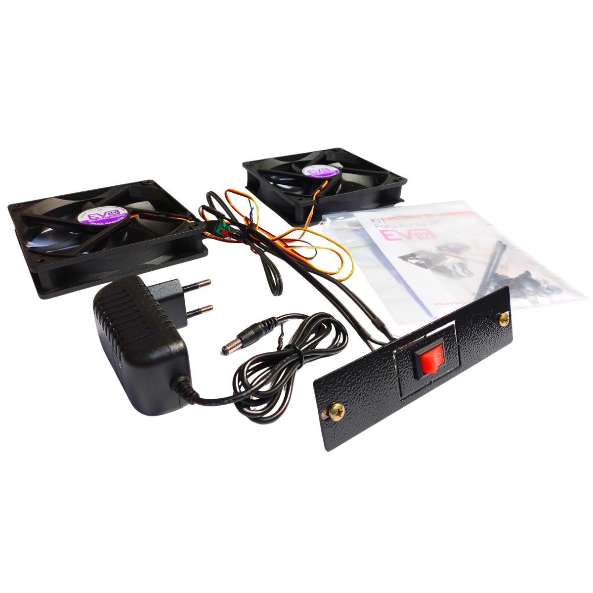 kit ventilador rack servidor evo 01
